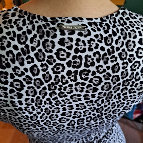Y2k leopard print Michael Kors Dress xs - Picture 4 of 6